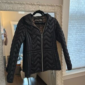 Michael Kors packable down jacket with hood